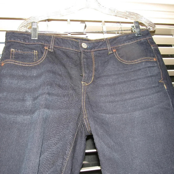 AEROPOSTALE Bermuda Dark Wash Shorts Size 12 - Picture 4 of 7